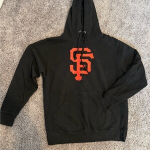 Men's Black SF Giants Hoodie size large